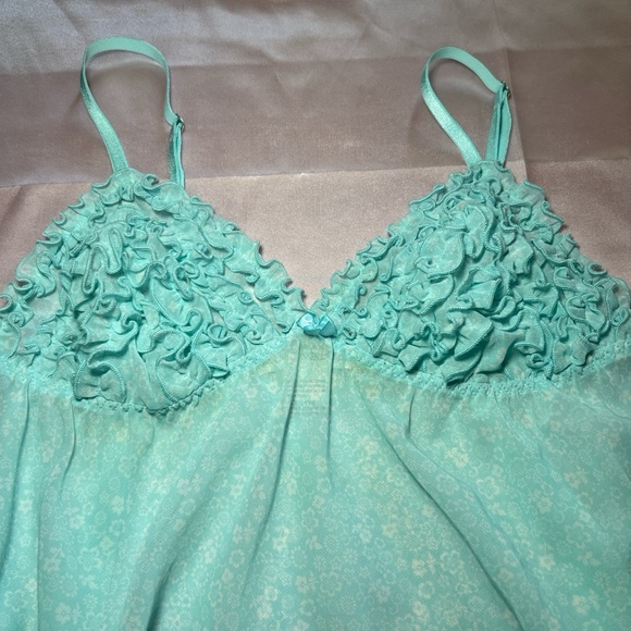 Cinemaetoile baby blue mini slip dress - Picture 2 of 3